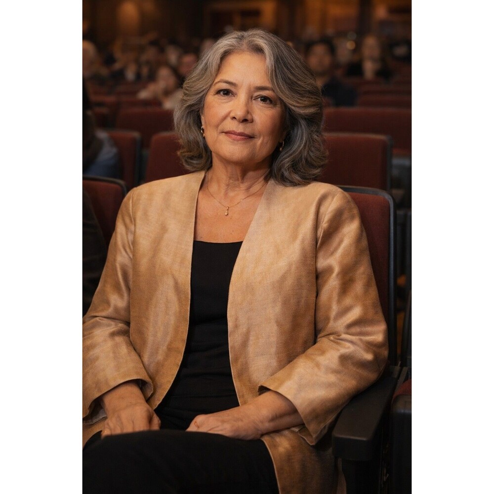 Khymany Raw Silk Gold Open Front Blazer Evening Career Theater Size See Photos